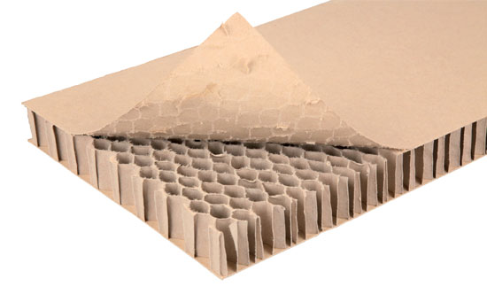 Carton alvéolaire [ép. 20 x 800 x 1200 mm] - Naturel Lot de 3 plaques