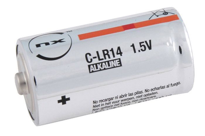 Pack de 2 piles alcaline 1,5V LR14 [PILE-LR14-2]