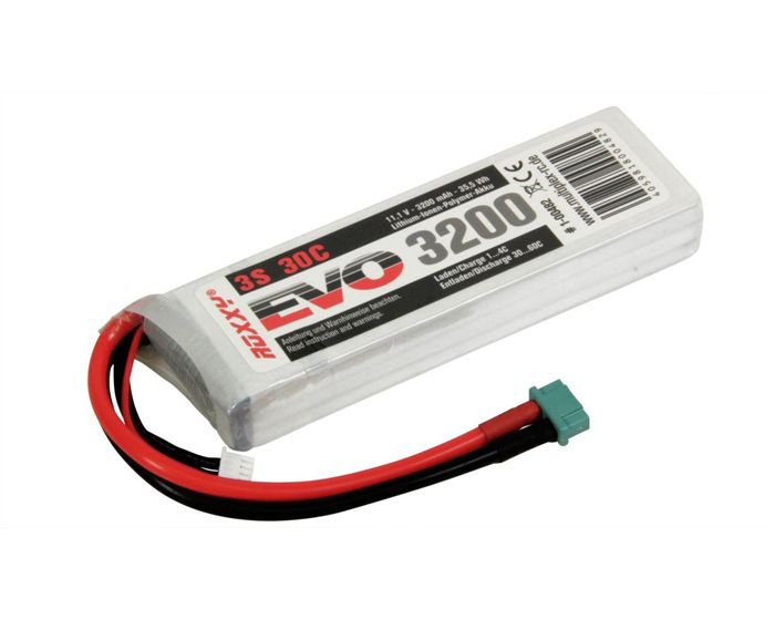 Batterie LiPo 3S 11,1V 3200mAh 40C HARD CASE HPI pour voiture