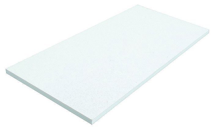 Plaque coupé PVC rigide 495 x 495 x 8 mm blanc : : Bricolage