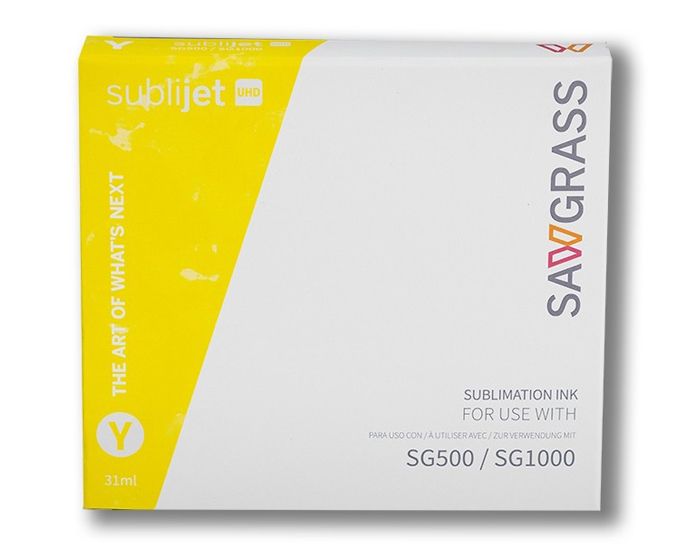 Cartouche d'encre pour imprimante sublimation SG500 - 31 ml - Jaune