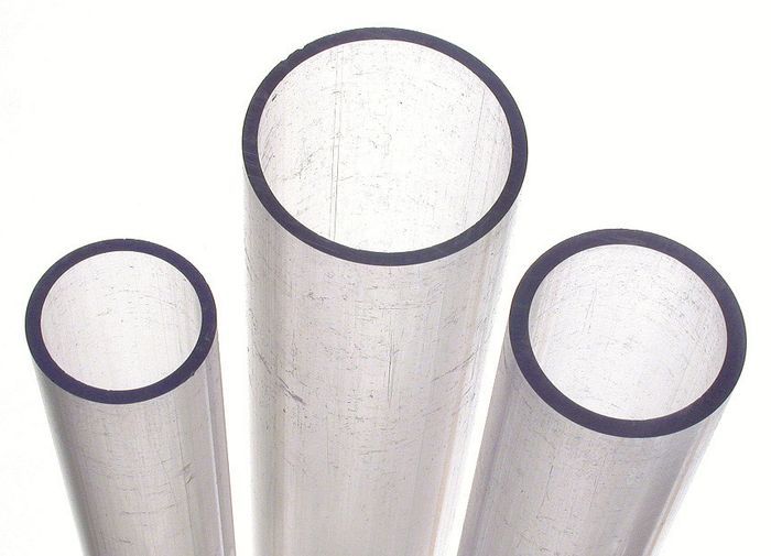 Tube PVC - TRANSPARENT [32 x 28 x 1000 mm]