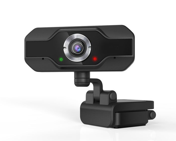 Webcam 2 M Pixels (1080p/30fps, 90°, micro double, focus manuel, USB)